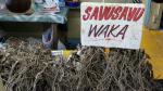 Fijian Drugs - Kawa roots on the local market, City of Lautoka, Fiji Island, Viti Levu