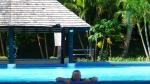 Refreshing dip - Anchorage Beach Resort, Fiji Island, Viti Levu