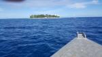 Approaching Beachcomber Island - Mamanuca Islands, Fiji, Viti Levu