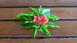 Hibiscus decoration - Beachcomber Island, Mamanuca Group, Fiji Islands