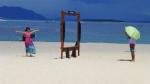 Japanese picture session - Beachcomber Island, Mamanuca Group, Fiji Islands
