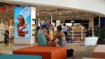 Waiting area - Nadi International Airport, Fiji Island