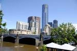 Princes Bridge over Yarra River - Melbourne, Victoria, Australia