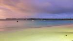 Colourful beach view while having diner - Kuto beach, Ile des Pins, New Caledonia