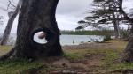 Peek a boo - Kanumera beach, Ile des Pins, New Caledonia
