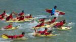 Learning to surf - Manly Beach, Sydney, New South Wales, Australia