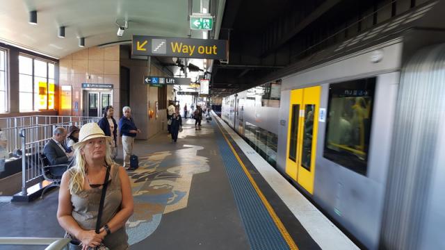 Train station - Sydney, New South Wales, Australia