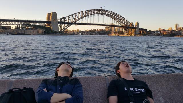 Tired of sightseeing - Sydney, New South Wales, Australia