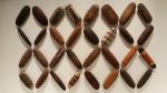 Aboriginal shields - Australian Museum, Sydney, New South Wales, Australia