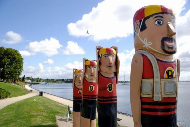 Rescue Bollards - Geelong, Victoria, Australia