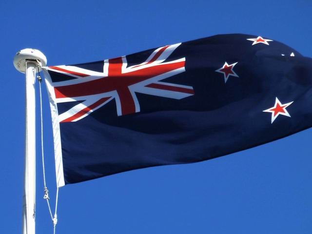 National flag - Christchurch, NZ