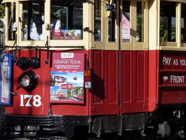 Grand Tour - Historical Tram, Christchurch, NZ