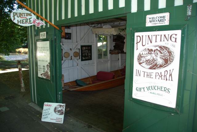 Punting House - Avon River, Christchurch, NZ