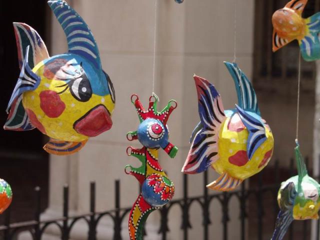 fish in the air - Old Havana, Cuba