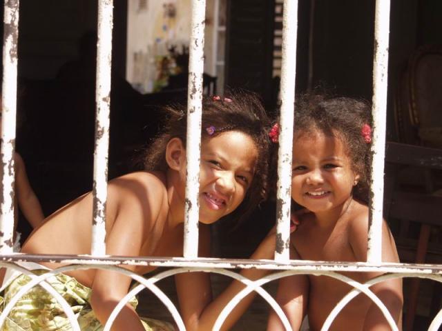 kids behind bars - Trinidad, Sancti Spiritus province, Cuba