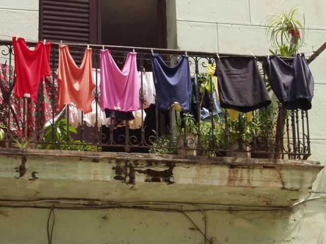 colourful balcony - Old Havana, Cuba