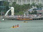 The National Icon - Lion with fishbody at Marina Bay, Singapore