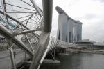 The Helix Bayfront Bridge - Marina Bay, Singapore