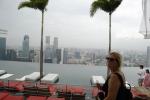 Hil at poolside - Marina Bay Sands Hotel, Singapore