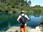 Treck to Huka Falls - Waikato River, Lake Taupo, Central Northland, NZ