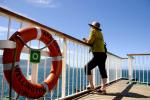 Cruising from South to North Island - Interislander Ferry,  Cook Strait, NZ