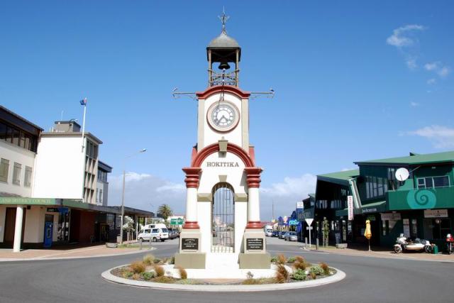 Clock Tower - Hokitika Town, Westcoast, South NZ