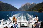  Leaving Milford Sound -  Mitre Peak Cruises, Milford Sound, South NZ