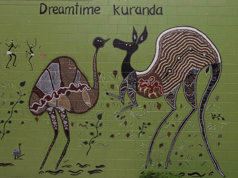 Dreamtime Wall - Kuranda, Tropical Queensland, OZ