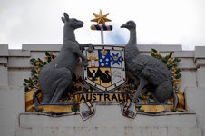 Kangaroo and Emu - Old Parliament House, Canberra, ATC, Australia