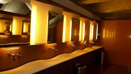 Toilet inside the Opera House - Sydney, New South Wales, Australia