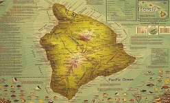 Karte Big Island Neu