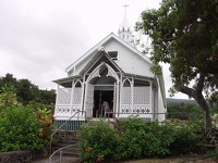 the famous Painted Church - Honaunau, Big Island