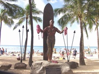 Duke Paoa Kahanamoku - Waikiki Beach, Honolulu, Oahu