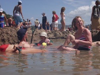 Relaxing - Hot Water Beach, Coromandel East, NZ