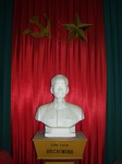 Ho Chi Minh Statue - local Committee Bureau of KPV, Hanoi, Vietnam