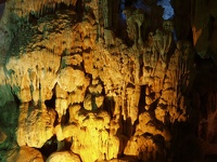 Stalactites of Cave Hang Sung Sot - Halong Bay, Gulf of Tonkin, Northeast Vietnam