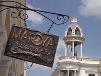 tower of Casa de la Cultura - Cienfuegos, Cuba