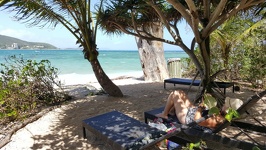 Shady site with a view - Noumea Duck Island Ile aux Canard New Caledonia