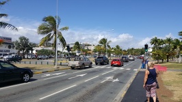 Traffic scene in the City Center - Noumea New Caledonia