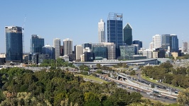 Skyline from Kings Park - Perth Western Australia 